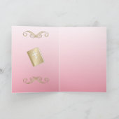 Eerste Heilige Communie voor Little Twin wenskaart Kaart (Binnen)