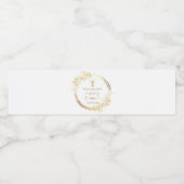 Eerste Heilige Communie Waterfles Etiket (Enkel label)