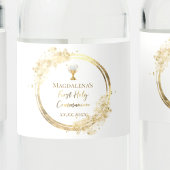 Eerste Heilige Communie Waterfles Etiket