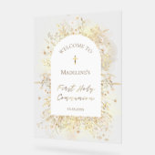 Eerste Heilige Communie welkom Acryl Bord (Hoek)