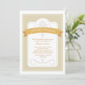 Eerste Heilige Communie zegening uitnodiging (Staand voorkant)