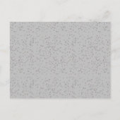 Eerste Heilige Communie Zilveren Stardust Save the Aankondigingskaart (Achterkant)