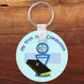 Eerste heilige communiqués voor kinderen sleutelhanger (Voorkant)