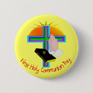 Eerste Heilige Communistische Dag Gifts Ronde Button 5,7 Cm