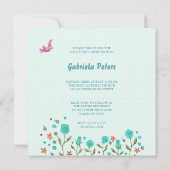 Eerste Heilige Communistische Dress | Uitnodigings Kaart (Achterkant)