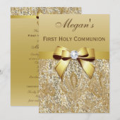 Eerste Heilige Communistische Gouden Sequins, Bow  Kaart (Voorkant / Achterkant)