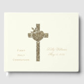 Eerste Heilige Communistische Kruis met Dove en He Gastenboek (Voorkant)