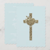 Eerste Heilige Communistische Kruis met Dove en He Kaart (Voorkant / Achterkant)