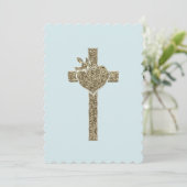 Eerste Heilige Communistische Kruis met Dove en He Kaart (Staand voorkant)