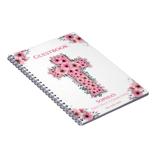 Eerste Heilige Communistische Kruisroze Ventilator Notitieboek (Rechterzijde)