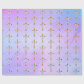 Eerste Heilige Communistische Kruissymbolen Verpak Cadeaupapier (Vlak)