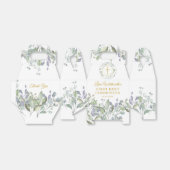 Eerste Heilige Communistische Laurel Garland Gold  Bedankdoosjes (Uitgevouwen)