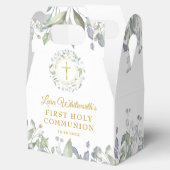 Eerste Heilige Communistische Laurel Garland Gold  Bedankdoosjes (Geopend)