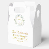 Eerste Heilige Communistische Laurel Garland Gold  Bedankdoosjes (Geopend)