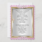 Eerste Heilige Communistische Meisjes Roze Pearl D Kaart (Achterkant)