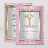 Eerste Heilige Communistische Meisjes Roze Pearl D Kaart (Voorkant / Achterkant)