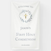 Eerste Heilige Communistische teken Spandoek (Verticaal)