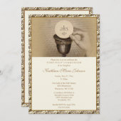 Eerste Heilige Communistische Traditionele Katholi Kaart (Voorkant / Achterkant)