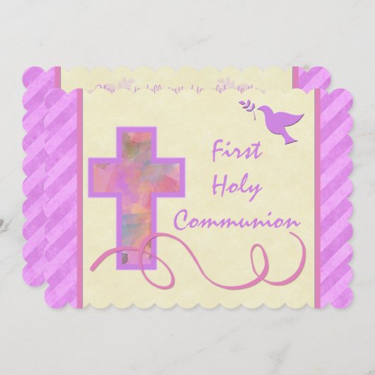 Eerste Heilige Communistische Uitnodiging voor een (Voorkant / Achterkant)