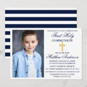 Eerste Heilige Communistische Zeemacht Blauwe Goud Kaart (Voorkant / Achterkant)