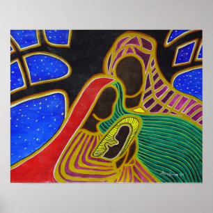 Eerste Heilige Familiefdruk Poster