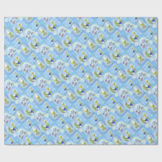 Eerste heilige gemeenschap cadeaupapier (Vlak)