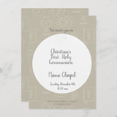 Eerste Heilige Uitnodiging (Voorkant / Achterkant)