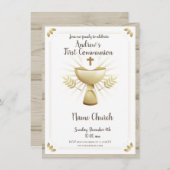 Eerste Heilige Uitnodiging (Voorkant / Achterkant)