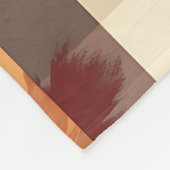 Eerste herfst: Herfst krans en geruite naam & datu Fleece Deken (Hoek)