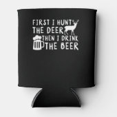 Eerste hertenjacht Ik Drink het biertje Blikjeskoeler (Voorkant)