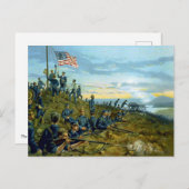 Eerste Hijsen van de Amerikaanse Vlag in Cuba Briefkaart (Voorkant / Achterkant)