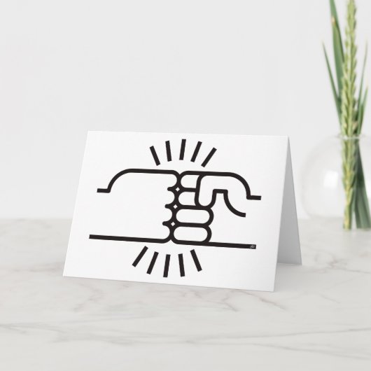 Eerste hobbels vooruit! kaart (Voorkant)