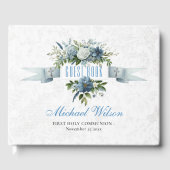 Eerste Holly Communion gastenboek (Voorkant)