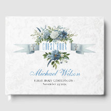 Eerste Holly Communion gastenboek