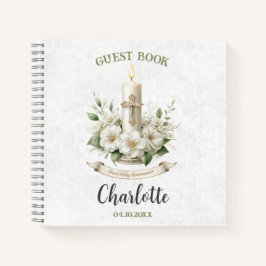 Eerste Holly Communion gastenboek Notitieboek
