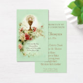 EERSTE HOLY COMMUNION EUCHARIST PRAYER HOLY KAART (Bureau)