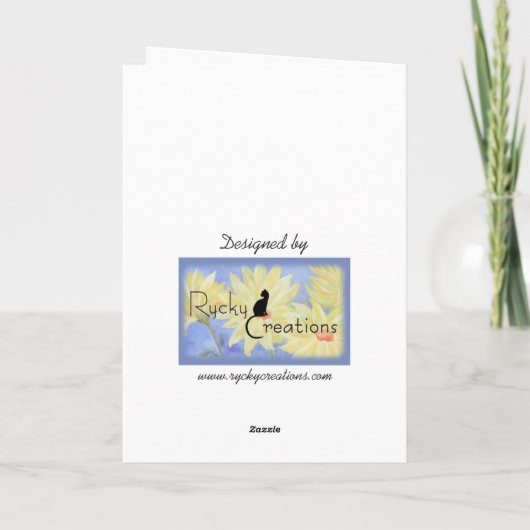 Eerste Home Run - Gefeliciteerd Kaart (Achterkant)