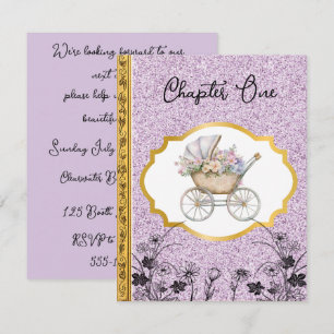Eerste Hoofdstuk Baby Shower Digitale Download Kaart