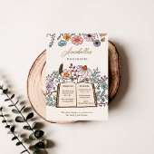 Eerste hoofdstuk Storybook Verjaardag Bloemenuitno Kaart