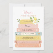 Eerste hoofdstuk Storybook Verjaardag Uitnodiging (Voorkant)