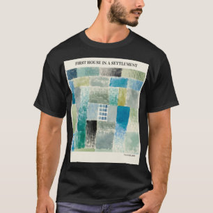 EERSTE HUIS IN EEN AFWIKKELING DOOR PAUL KLEE, Abs T-shirt