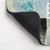 Eerste huis in een schikking (1926) door paul klee muismat (Hoek)