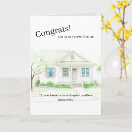 Eerste Huisaankoopkaart Kaart