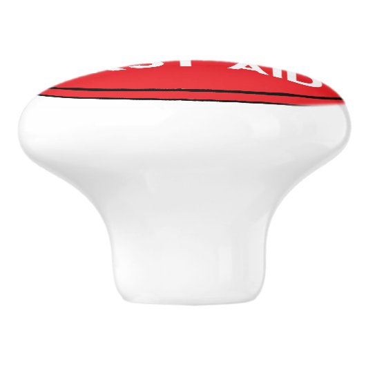 Eerste hulp Levert kabinetsleden Keramische Knop (Zijkant)