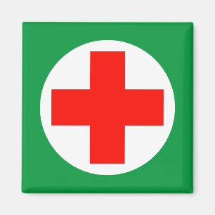 Eerste hulp - Medic - Ambulance, Help Magneet