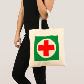 Eerste hulp - Medic - Ambulance, Help Tote Bag (Voorkant (product))