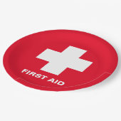 Eerste hulp & noodhulp Partij Help / evenementen P Papieren Bordje (Gekanteld)