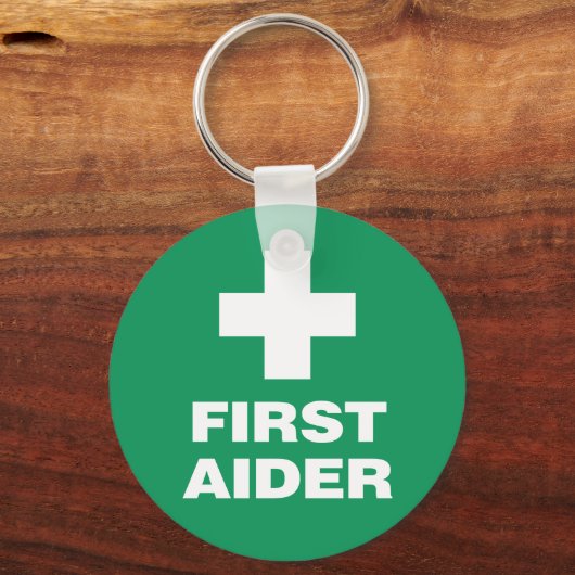 Eerste hulp sleutelhanger (Achterkant)