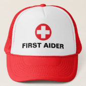 Eerste hulp trucker pet (Voorkant)