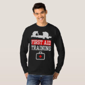 Eerste-hulpcursus Noodcoach T-shirt (Voorkant volledig)